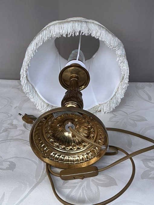 Paire de Lampes de Chevet "Oro Francese" - Design Italien, Style Boudoir Chic