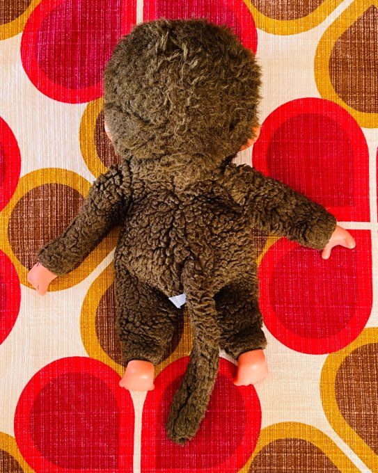 Peluche vintage Kiki le vrai aux yeux bleus - 26 cm - Années 80