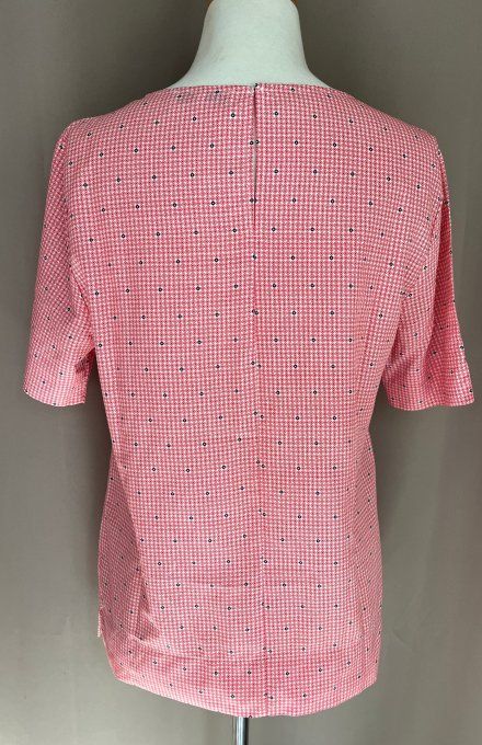 Pep's & Ferroviaire — Blouse vintage style SNCF rose rétro T1