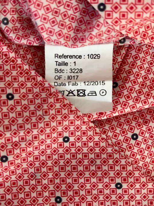 Pep's & Ferroviaire — Blouse vintage style SNCF rose rétro T1