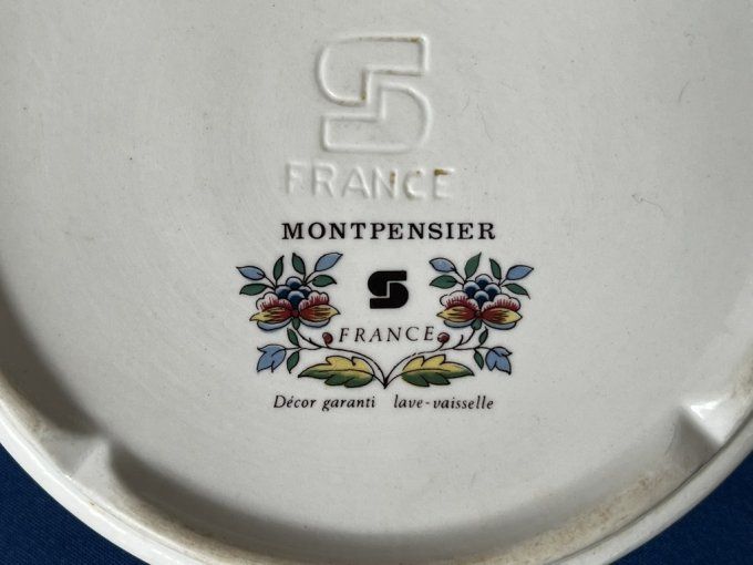 Petit Plat modèle Montpensier,  vaisselle Digoin Sarreguemines