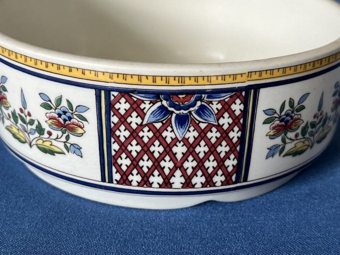 Petit Plat modèle Montpensier,  vaisselle Digoin Sarreguemines