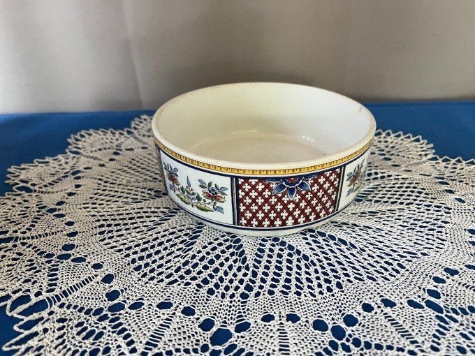 Petit Plat modèle Montpensier, vaisselle Digoin Sarreguemines