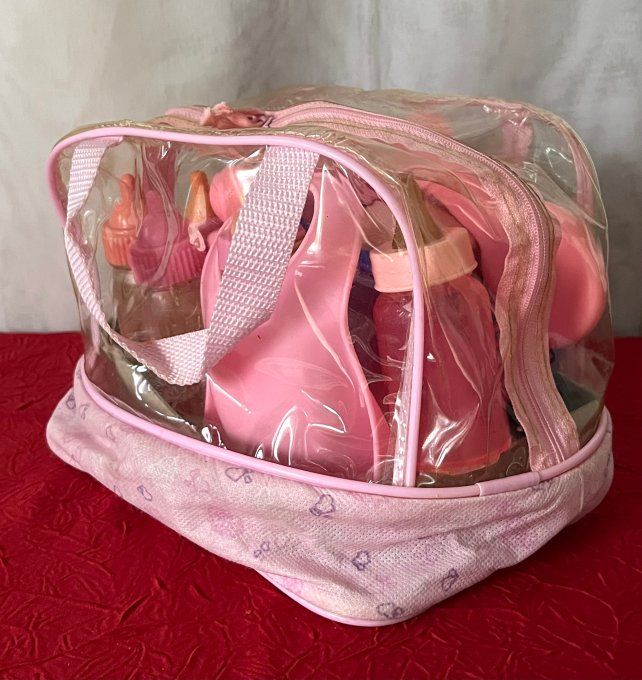 Pochette vintage "YOU & ME" – Coffret de Soins et Bébé – Jouet Années 80/90