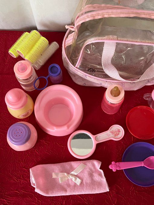 Pochette vintage "YOU & ME" – Coffret de Soins et Bébé – Jouet Années 80/90