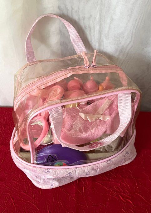 Pochette vintage "YOU & ME" – Coffret de Soins et Bébé – Jouet Années 80/90