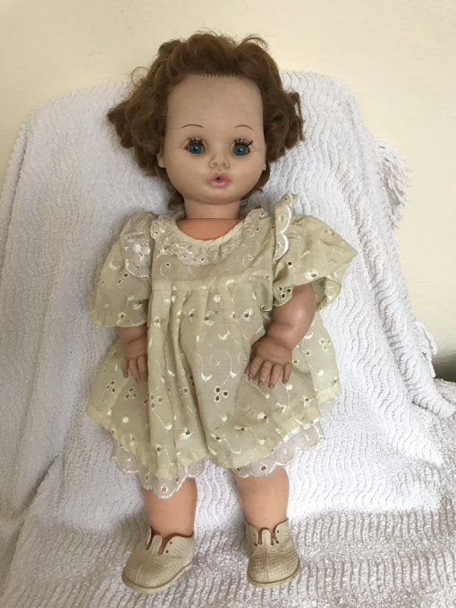 Poupée Bella des années 60, 50 cm, modèle PF4
