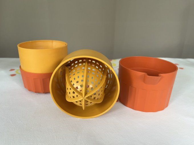 Presse agrumes / fruits, orange, vintage