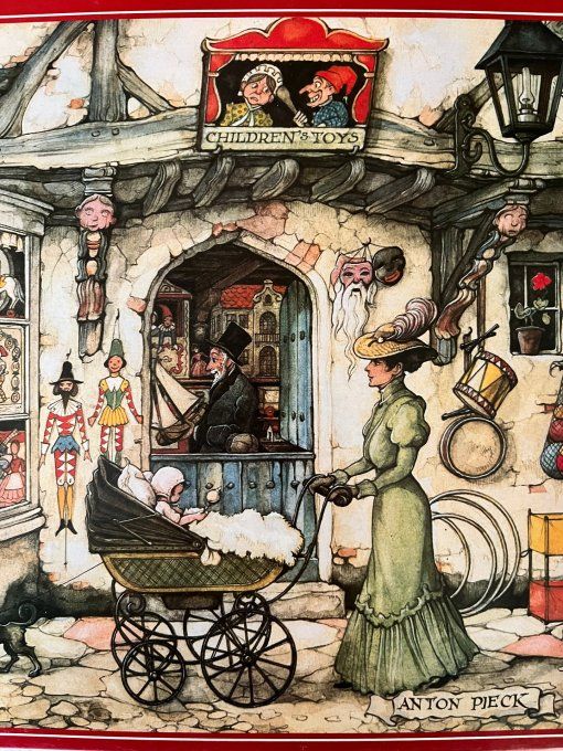Puzzle Jumbo de 1500 pièces, Toy Shop, Le magasin de jouets,  Anton Pieck