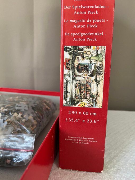 Puzzle Jumbo de 1500 pièces, Toy Shop, Le magasin de jouets,  Anton Pieck