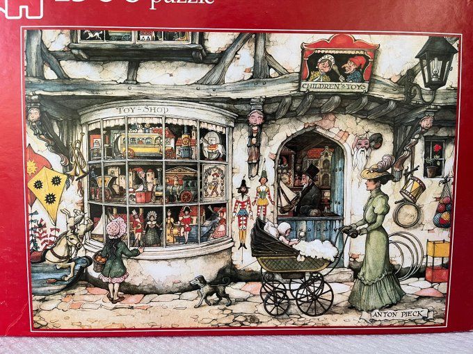 Puzzle Jumbo de 1500 pièces, Toy Shop, Le magasin de jouets,  Anton Pieck