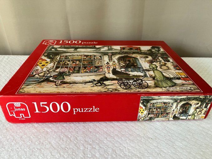 Puzzle Jumbo de 1500 pièces, Toy Shop, Le magasin de jouets,  Anton Pieck