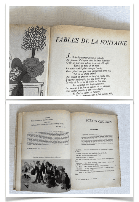 Rare ! Ancien manuel scolaire "Vers et prose" – Classe de 5e – Éd. Fernand Nathan – 1958