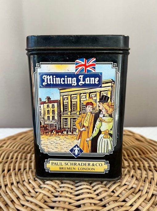 Rare ! Boite métallique anglaise, Thé Mincing Lane London