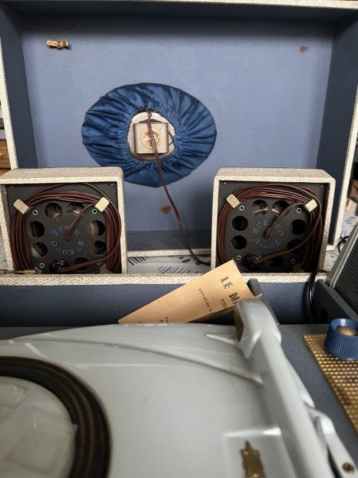 Rare Électrophone / Tourne-Disque Valise Vintage STEREO STAR (Années 50/60)