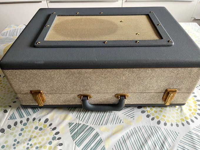 Rare Électrophone / Tourne-Disque Valise Vintage STEREO STAR (Années 50/60)
