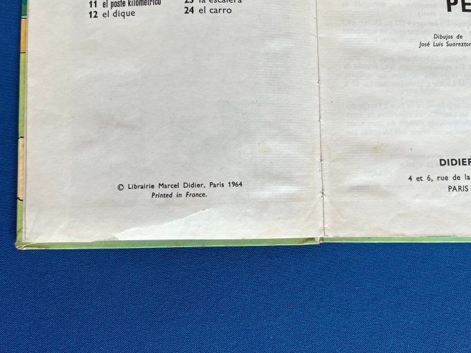 Rare, Livre scolaire vintage "Pepe y Pepita" Mirajo - Apprentissage Espagnol - Édition 1964