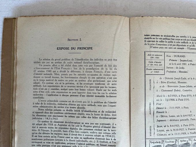 Rare ! Traité des pratiques policières, R. Borel, 1946