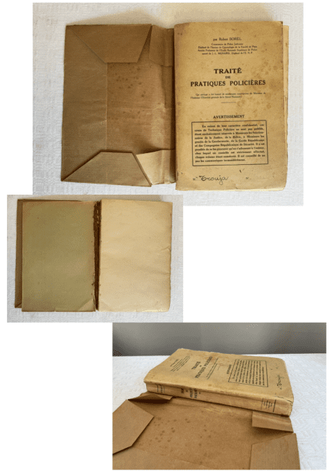 Rare ! Traité des pratiques policières, R. Borel, 1946