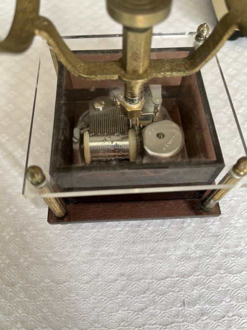 Repose combiné de téléphone musical SANKYO, vintage