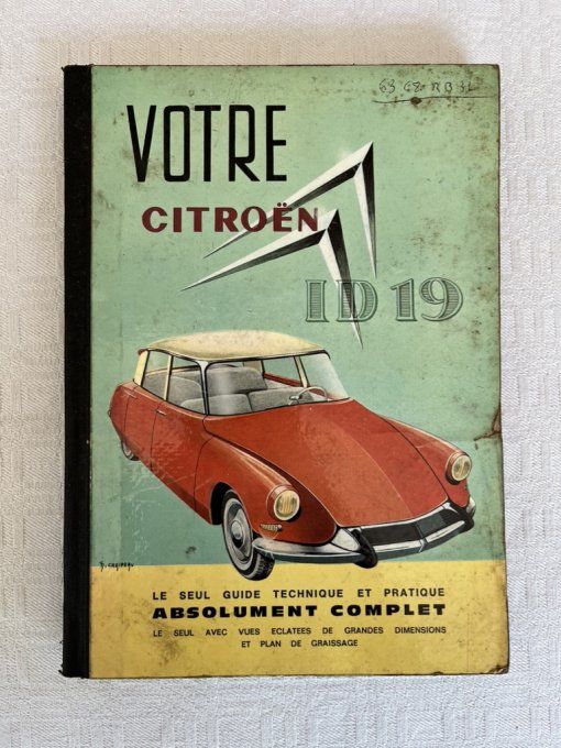 Revue technique et pratique, guide Votre Citroën ID19