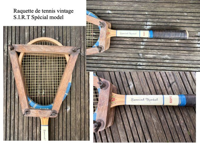 S.I.R.T raquette de tennis vintage S.I.R.T Spécial model
