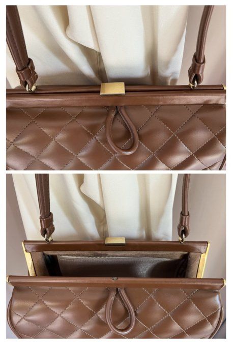 Sac à main matelassé, Style Timeless, Vintage