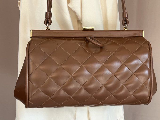Sac à main matelassé, Style Timeless, Vintage