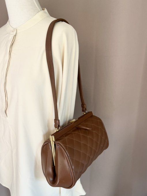 Sac à main matelassé, Style Timeless, Vintage