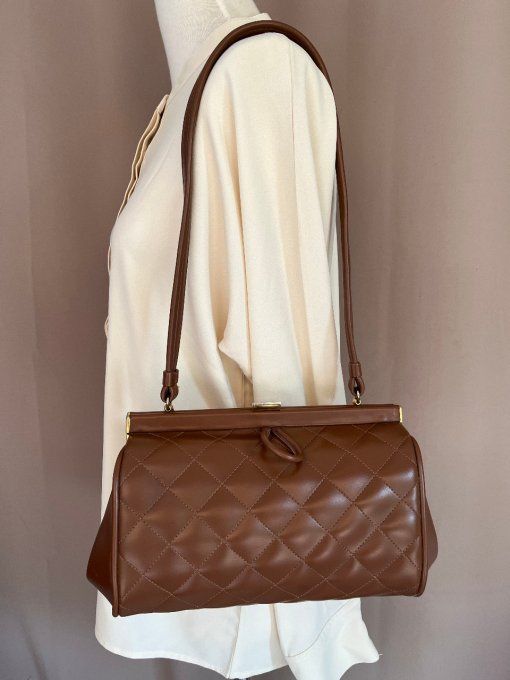 Sac à main matelassé, Style Timeless, Vintage