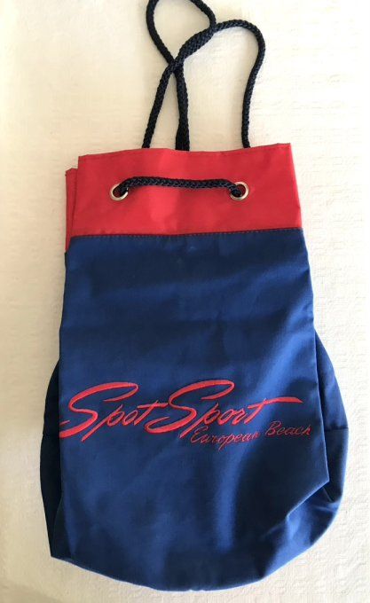 Sac de sport vintage, Spot Sport, European beach, Années 80