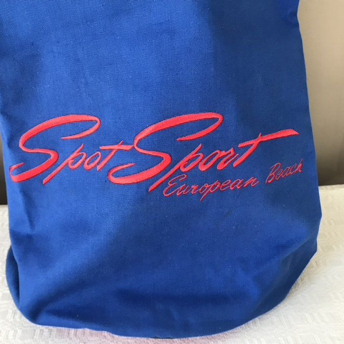 Sac de sport vintage, Spot Sport, European beach, Années 80