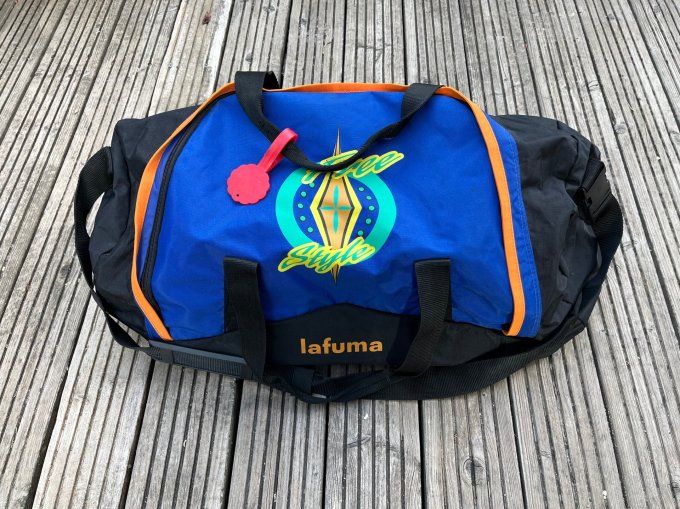 Sac de voyage vintage de la marque Lafuma modèle Free Style