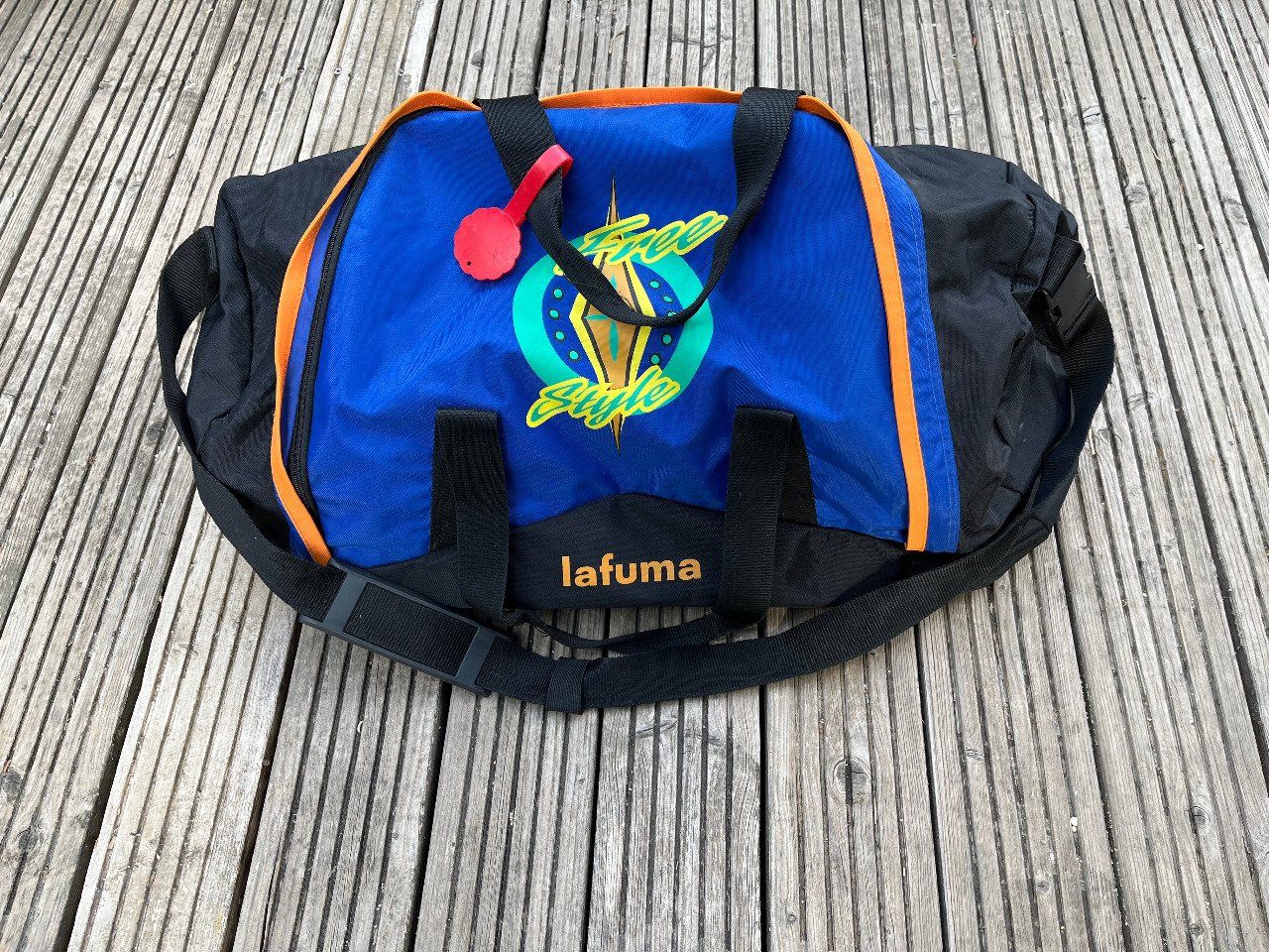 Sac de voyage vintage de la marque Lafuma modèle Free Style
