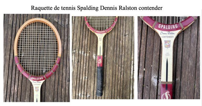 spalding raquette de tennis vintage spalding Dennis Ralston contender