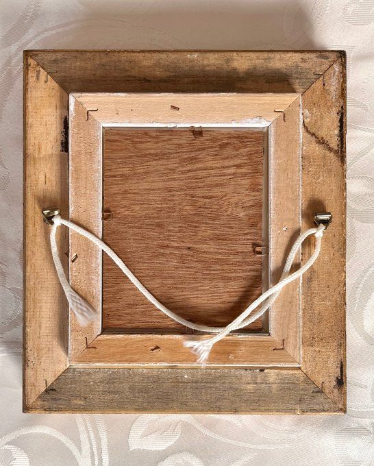 Tableau, Bouquet Champêtre en Relief - Huile sur Toile Signée Renard.