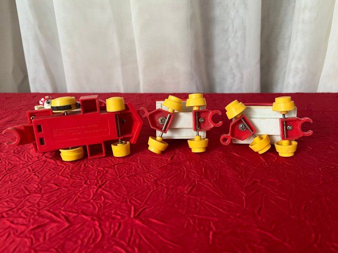 Train remontoir vintage Snoopy et Peanuts - Jouet Peanuts Rétro Années 70/80