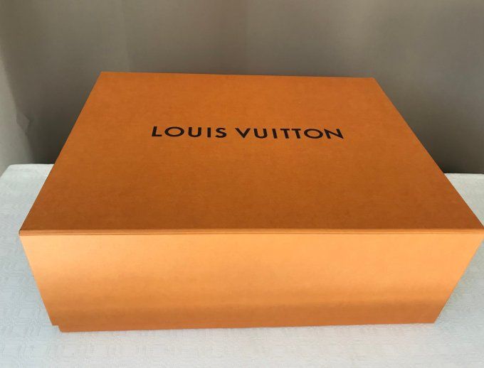 Très grande boite vide de marque Louis Vuitton + 1 boite Hermès