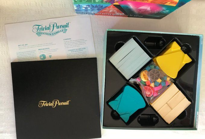 Trivial Pursuit, édition famille, Jeu de société Parker, édition 1999