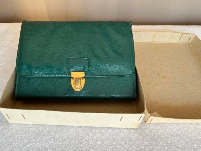 Trousse de toilette de voyage pliable, vintage