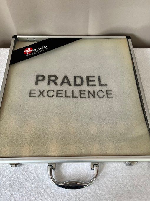 Valise de 11 couteaux Pradel Excellence, couteaux à steak et de cuisine