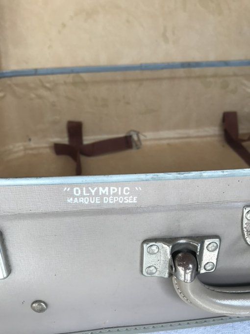 Valise vintage de la marque Olympic