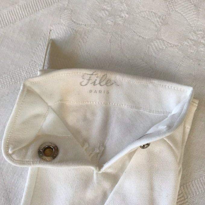 Ancienne paire de gants blans,  Neufs, marque Filex des années 50
