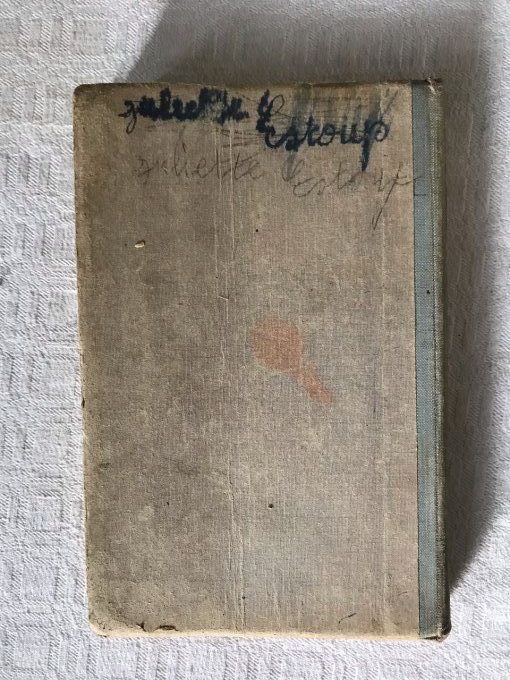 Livre scolaire, Morceaux choisis, V. Bouillot, Hachette,  1914