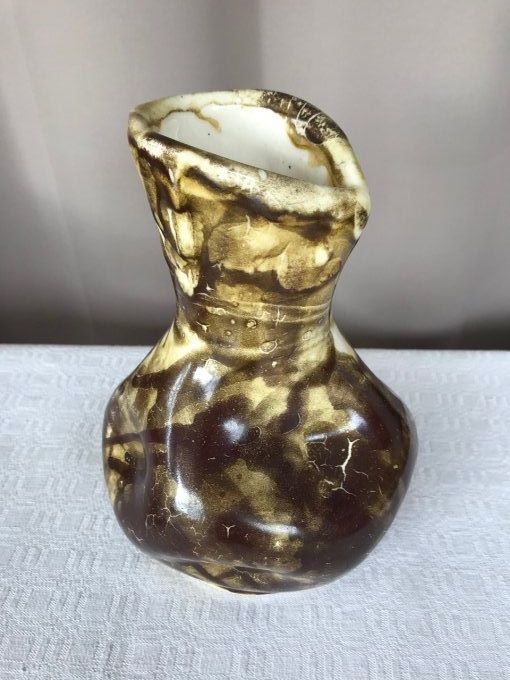 Vase en céramique, signé Pégomas, B.Chuffin,  années 1960