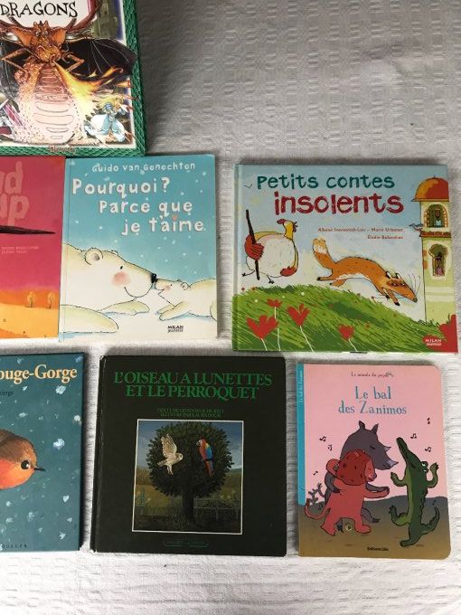 9 livres pour enfant sur le thème des animaux