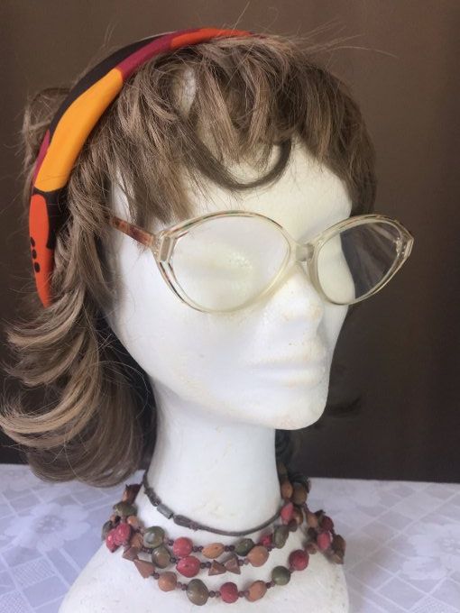 Monture de lunettes de vue femme forme papillon