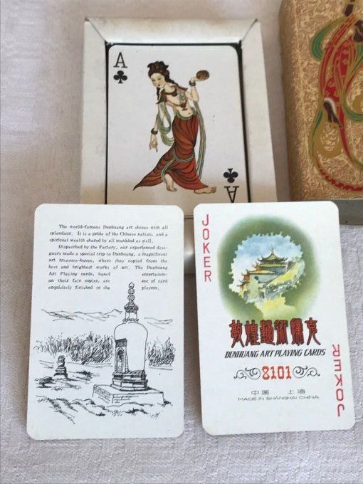 Jeu de cartes de collection asiatique, DUNHUANG ART Playing Cards