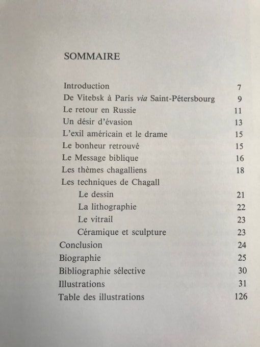 Livre Chagall, François Le Targat, Albin Michel