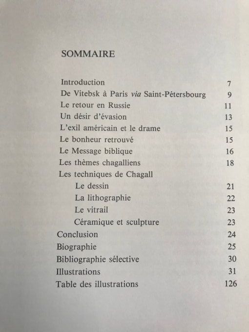 Livre Chagall, François Le Targat, Albin Michel